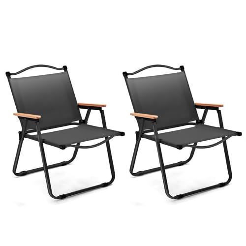 迅速に発送 アウトドアチェア キャンプチェア 折りたたみ椅子 カーミットチェア アームレスト付き 耐荷重 150 kg 持ち運びが便利 庭園 花見 登山 釣りに適したアウトドア用品 ブラック 0 f 3 d 9 6