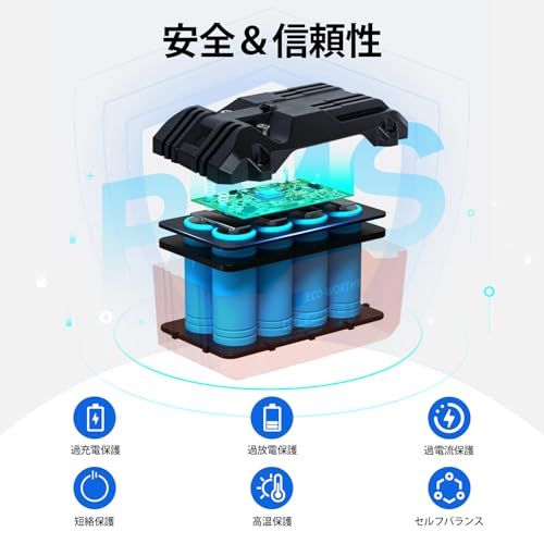  迅速に発送 ECO-WORTHY 12 V 20 Ah リチウムイオンバッテリー 4000 サイクル 内蔵BMS 釣りバッテリー アウトドア キャンプ 釣り RVマリントローリングモーター魚群探知機に最適 ポータブル リン酸鉄リチウム電池 P 7 b 94 cadd その他 キッチン 食器