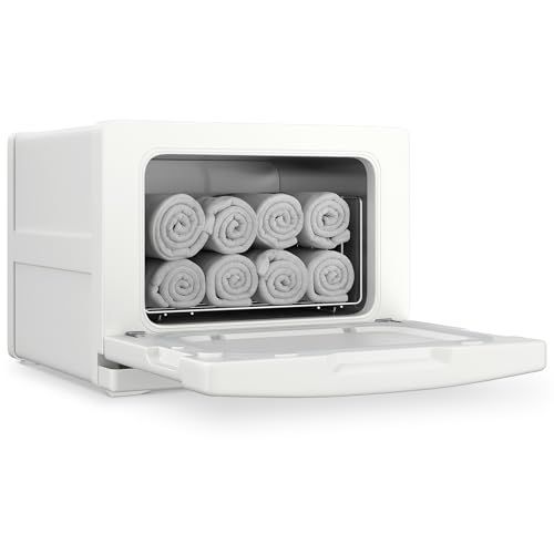 迅速に発送 タオルウォーマー タオルスチーマー 8 L タオル蒸し器 おしぼり蒸し器 ホットボックス 前開き タオル おしぼり 蒸しタオル 業務用 小型 ホワイト 055 bdb 27