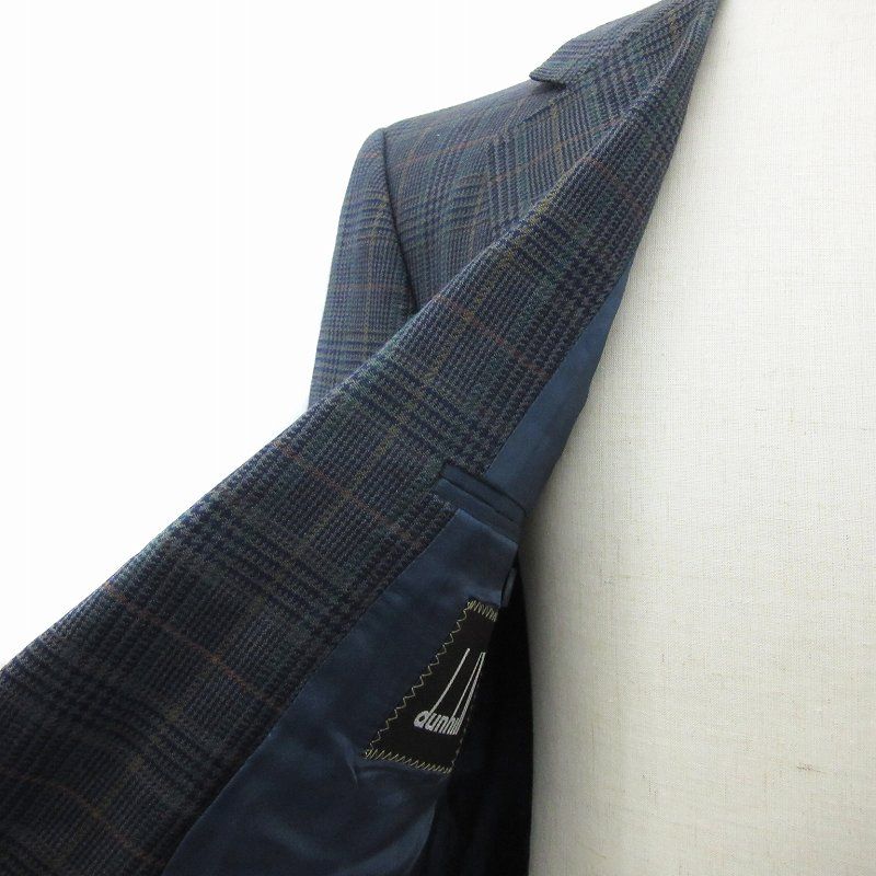 ダンヒル dunhill スーツ テーラードジャケット ミドル丈 シングル