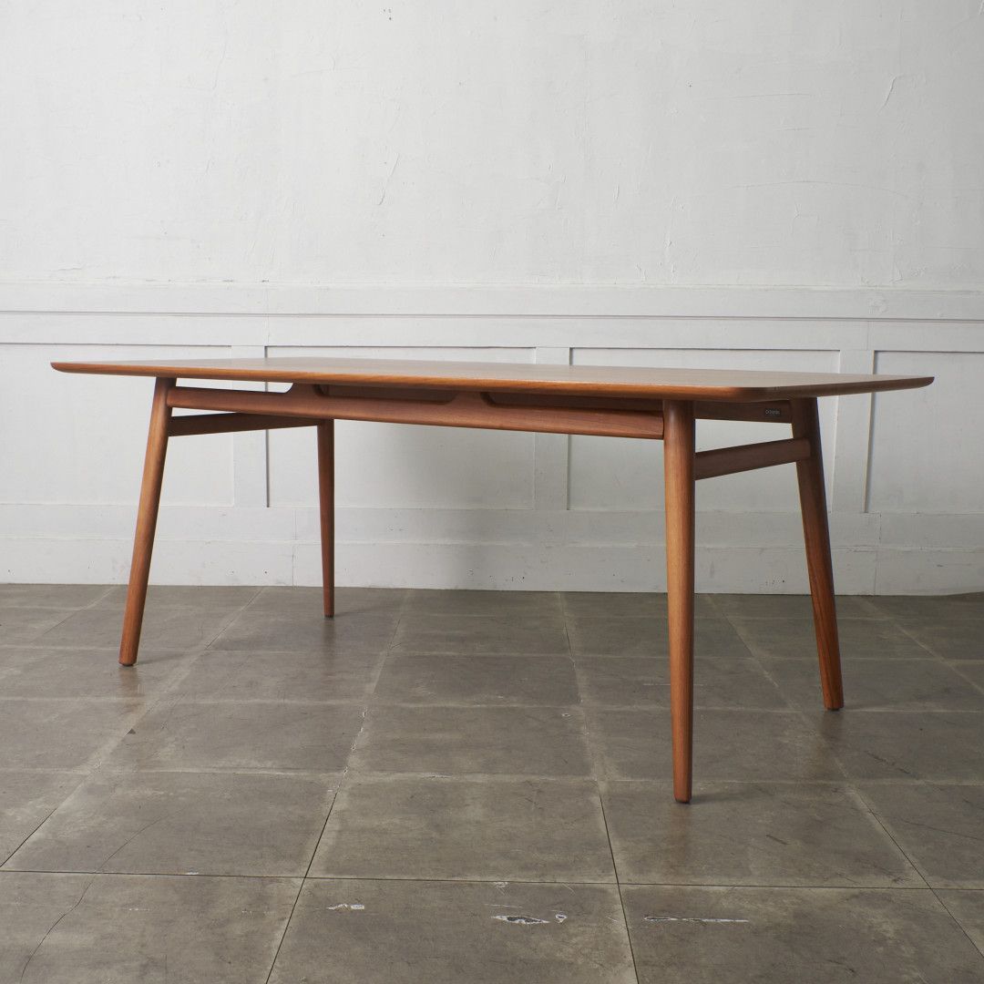 イタリア porada ポラダ ダイニングテーブル W1800xD900 チェリー 無垢