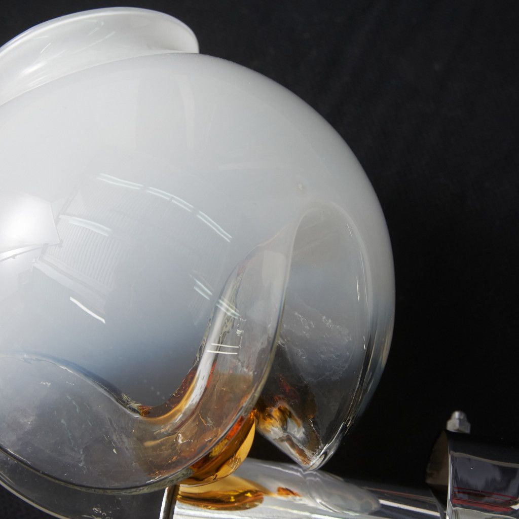 イタリア Mazzega ヴィンテージ ペンダントライト ムラノガラス