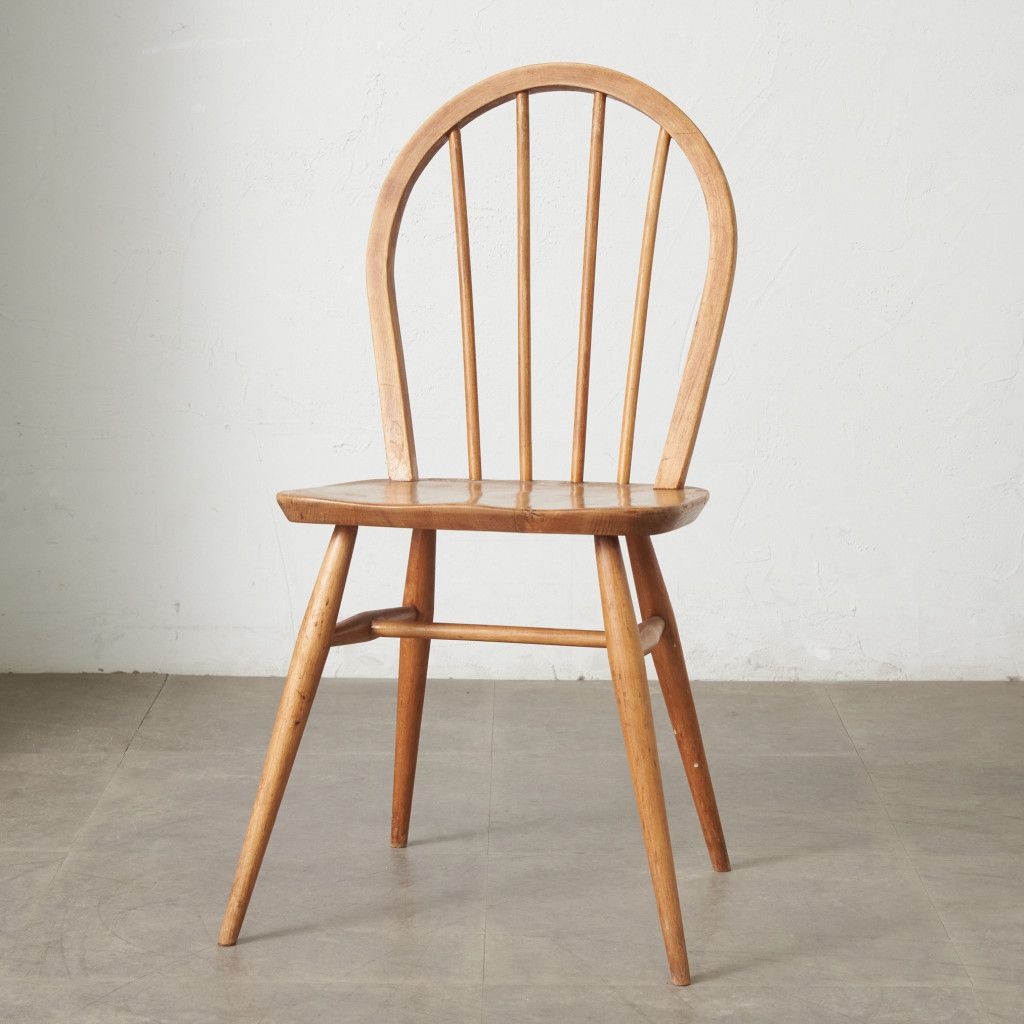 ercol フープバックチェア 4本 スポーク アーコール ダイニングチェア