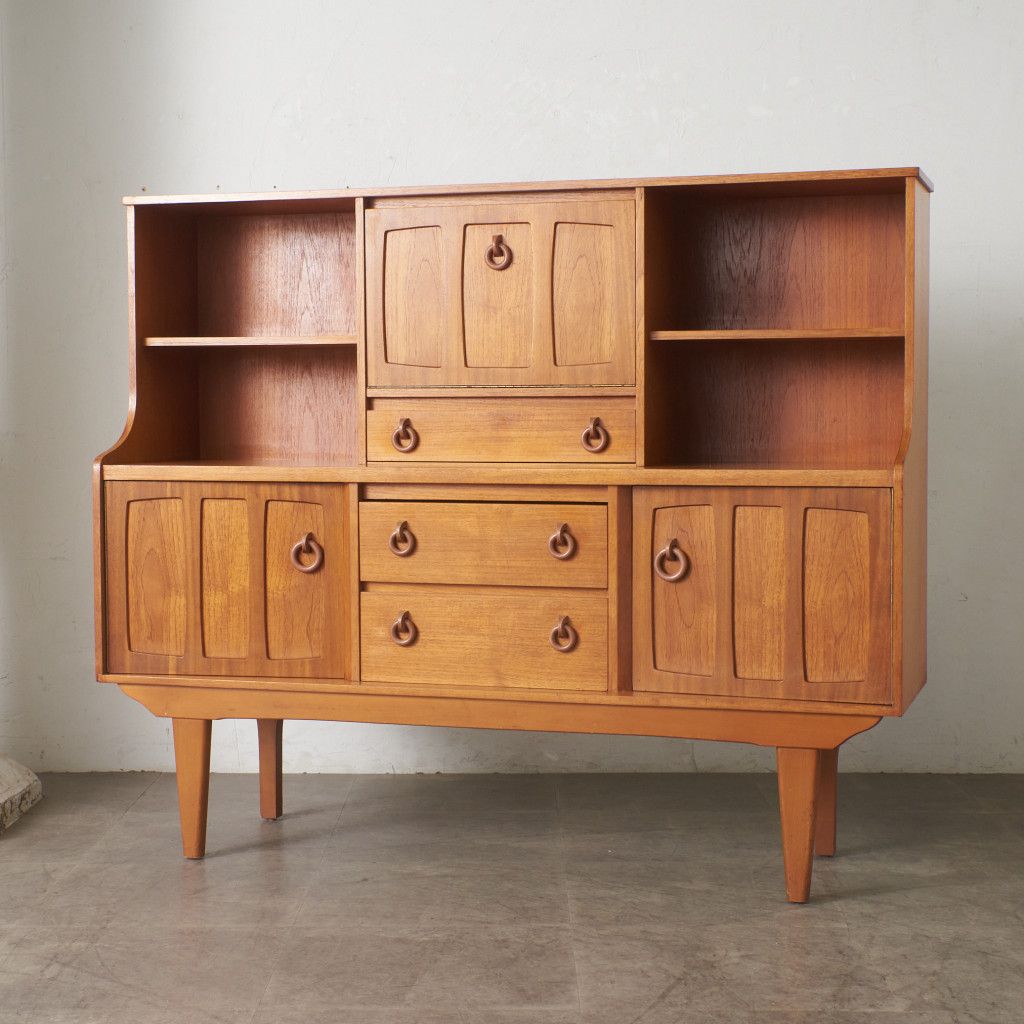 イギリス Beautility チーク ハイボード サイドボード 英国