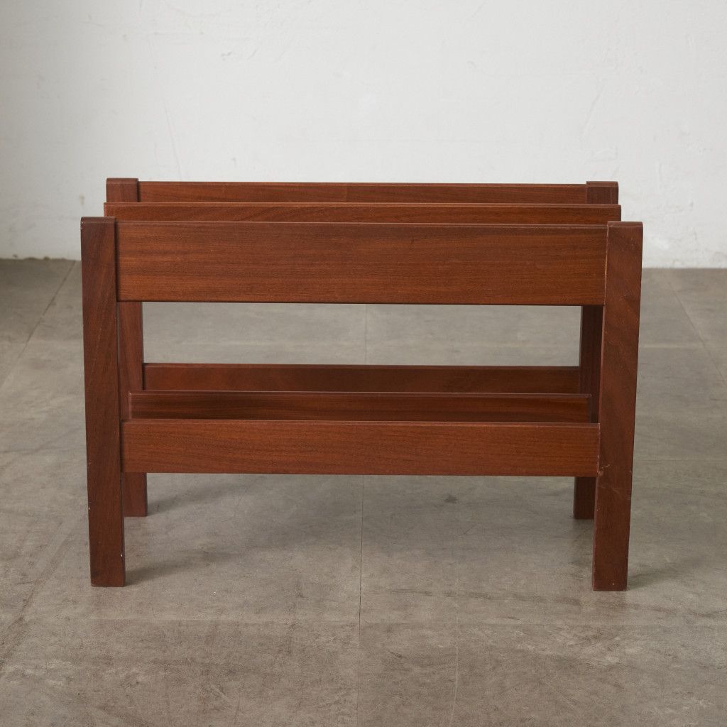 英国 FYNE LADYE ヴィンテージ マガジンラック 雑誌入れ マガジン