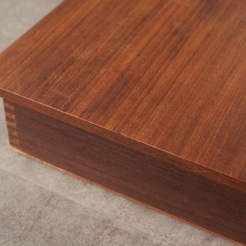 英国 SANENWOOD ヴィンテージ カトラリーボックス 木製 キャビネット