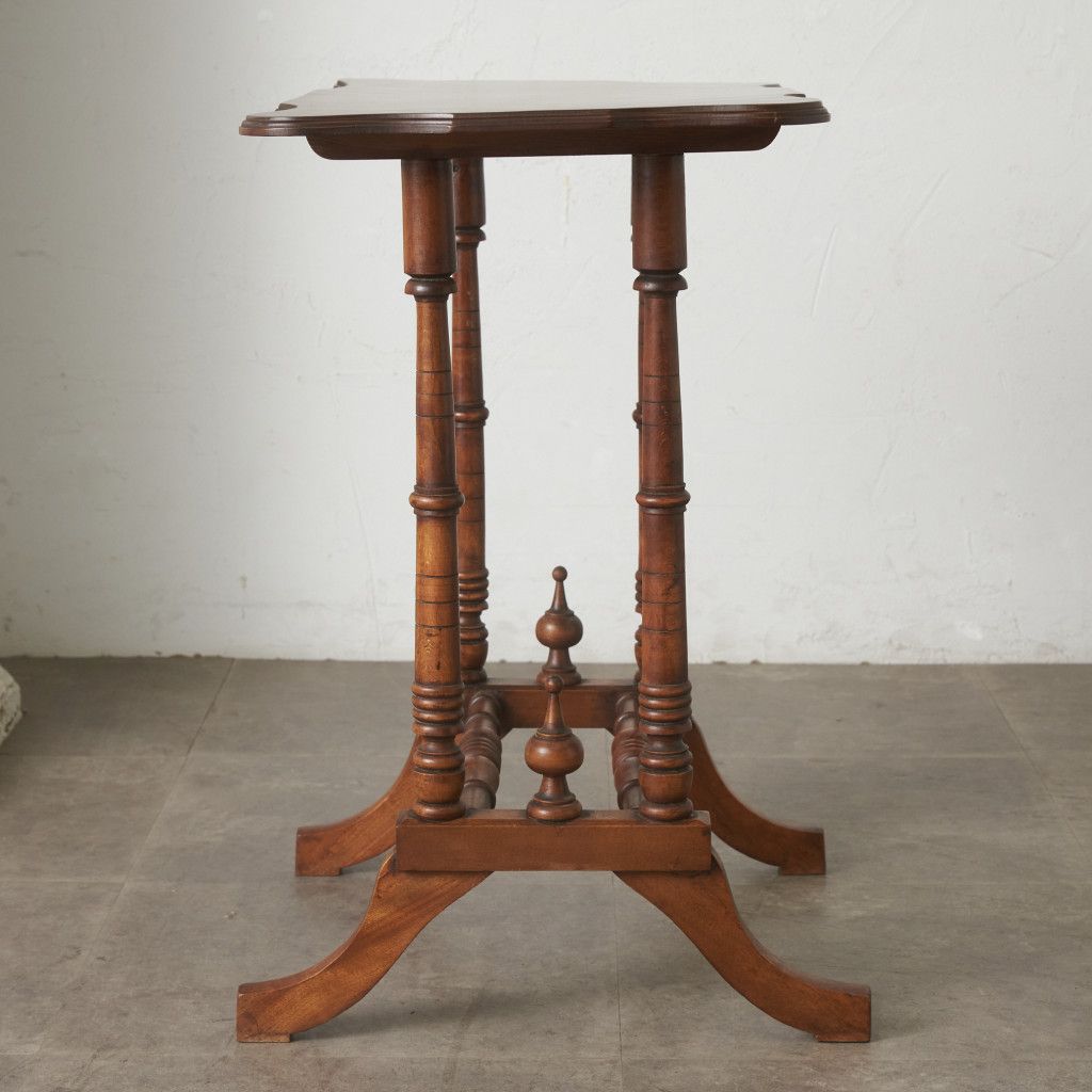 英国アンティーク マホガニー材 ソーイングテーブル サイドテーブル クラシック 英国アンティーク マホガニー材 ソーイングテーブル サイドテーブル