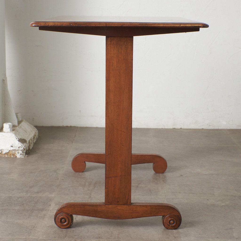 フランス アンティーク サイドテーブル アールデコ 様式 マホガニー