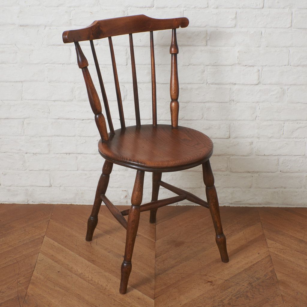 L3705-62-2 英国アンティーク アイベックスチェア キッチンチェア 剝離 英国 アンティーク アイベックスチェア エルム ビーチ ウィンザー