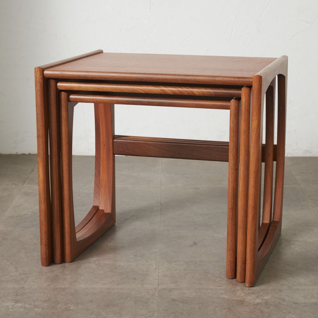 G-PLAN Quadrille ネストテーブル ヴィンテージ チーク 英国