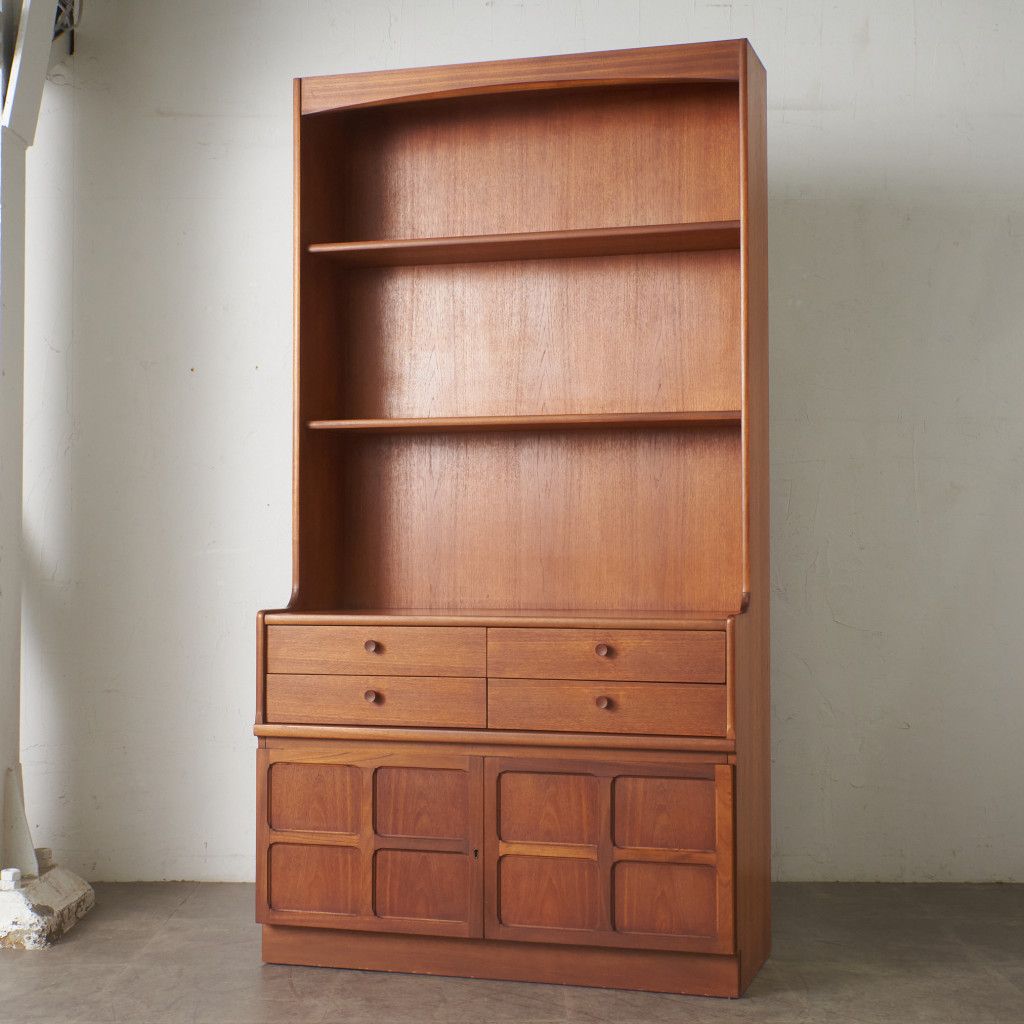 キャビネット ネイサン カップボード イギリス チーク NATHAN 分割式 キャビネット ネイサン カップボード イギリス チーク NATHAN 分割式