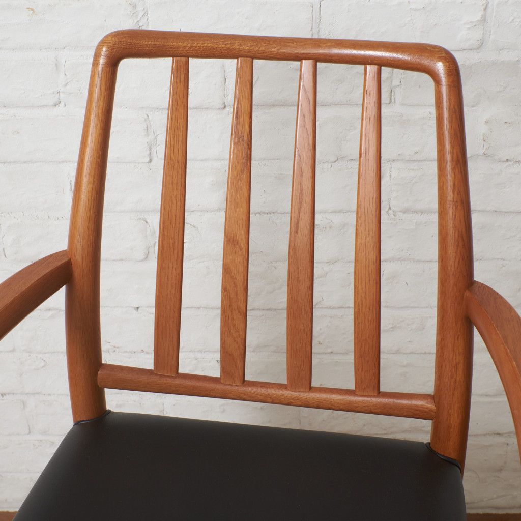 張替済 日進木工 GROW アームチェア Natural Brown ダイニングチェア