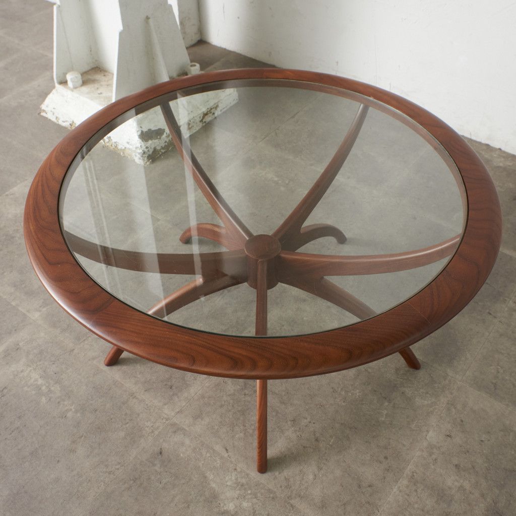 レア G-PLAN スパイダー コーヒーテーブル 英国 ヴィンテージ ラウンド