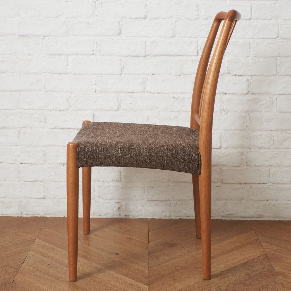 張替済 日進木工 GROW ダイニングチェア Natural Brown イス チェア