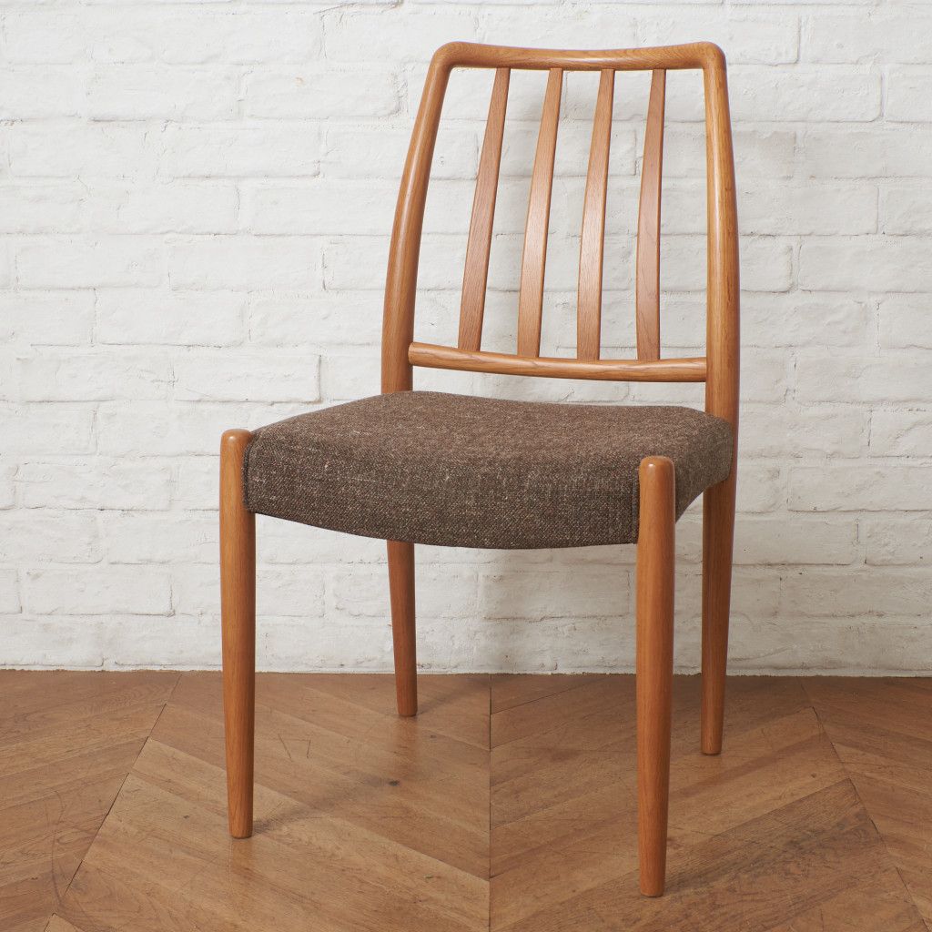 張替済 日進木工 GROW ダイニングチェア Natural Brown イス チェア