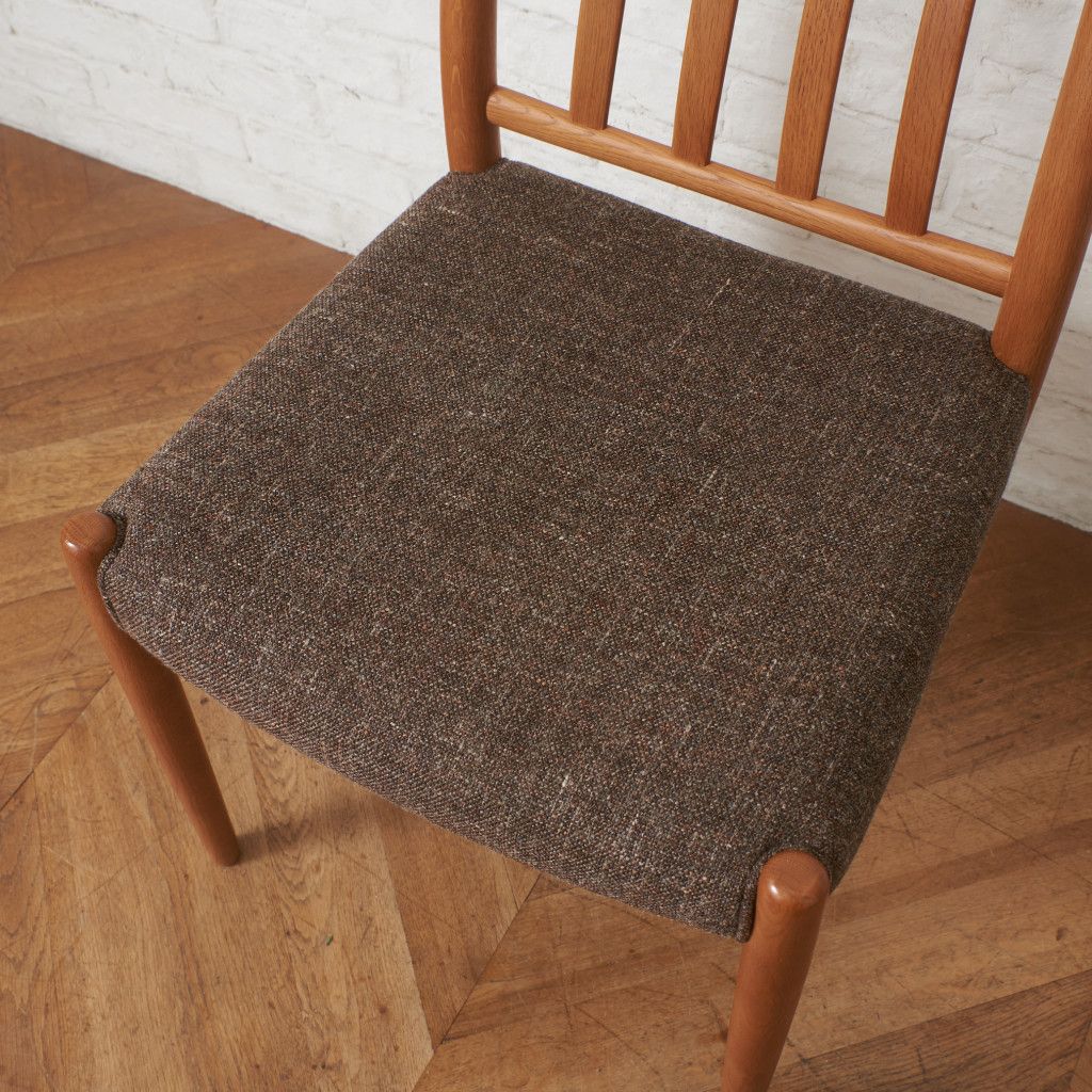 張替済 日進木工 GROW ダイニングチェア Natural Brown イス チェア