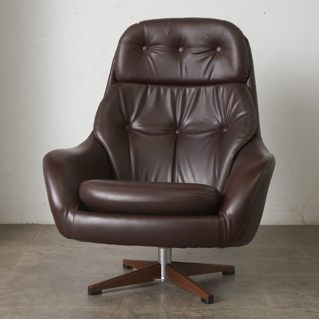 北欧 スウェーデン SWEDFURN パーソナルチェア シングルソファ 1人掛け 安楽椅子 ラウンジチェア アームチェア ヴィンテージ 95141