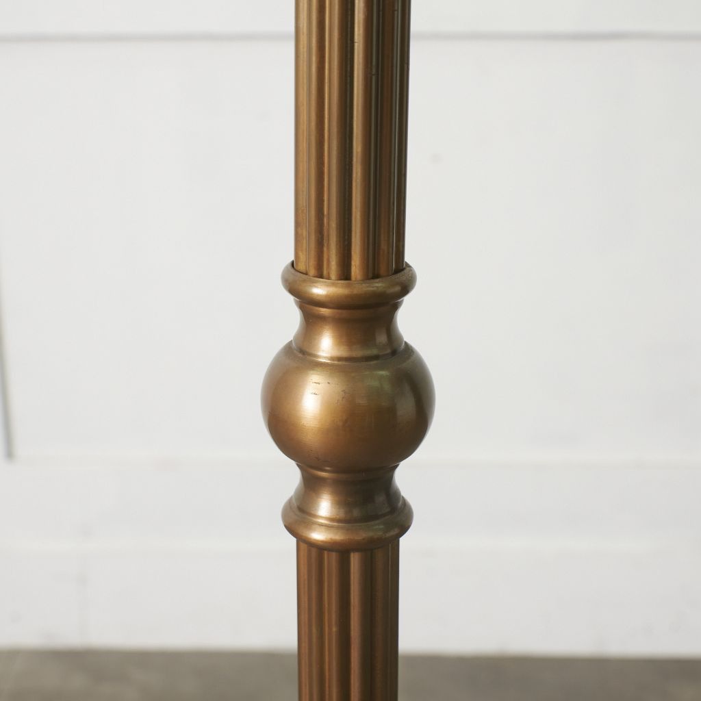 ヨーロピアン クラシック スタイル ポールハンガー 大理石 真鍮 帽子