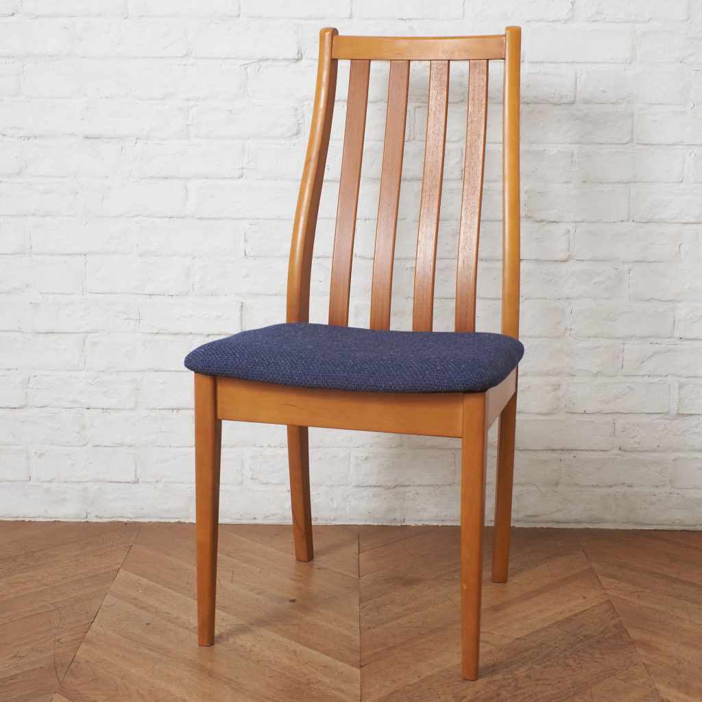 木製スラットバックダイニングチェア 東京インテリア 木製スラットバックダイニングチェア ダイニングチェア