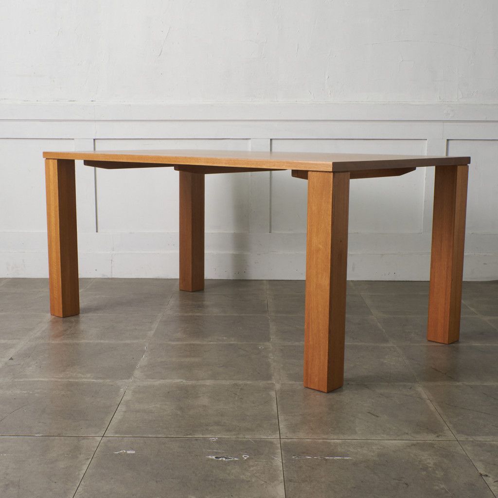 CRASH GATE デン ダイニングテーブル W1500 オーク 無垢材 木製 食卓