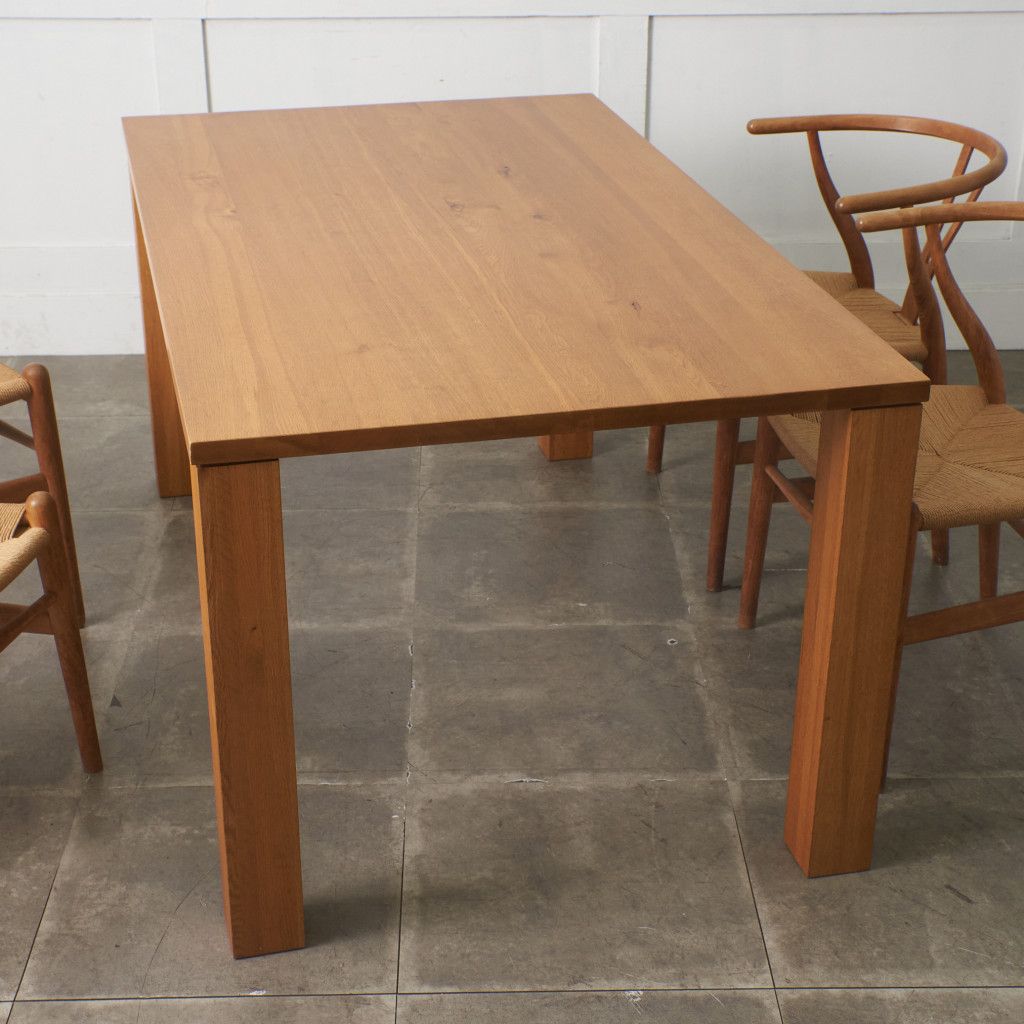 CRASH GATE デン ダイニングテーブル W1500 オーク 無垢材 木製 食卓