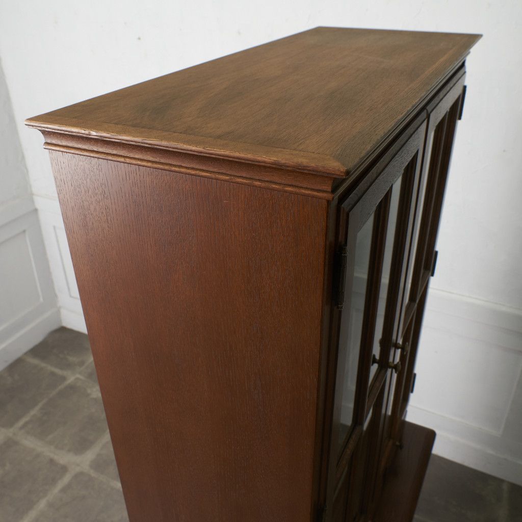 葉山ガーデン 葉山クラシック カップボード 900 ガラス 食器棚 オーク