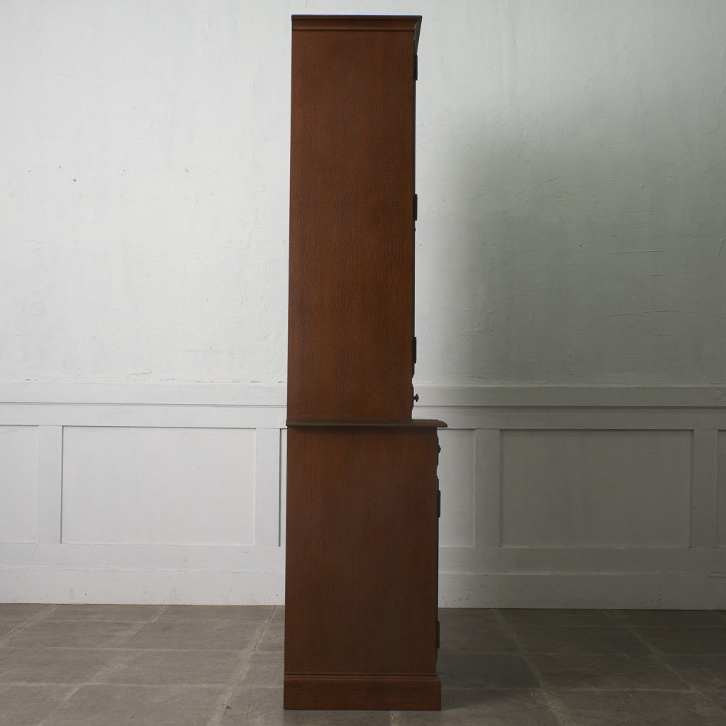 葉山ガーデン 葉山クラシック カップボード 900 ガラス 食器棚 オーク