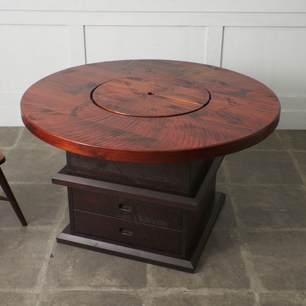 関西火鉢 座卓 ダイニングテーブル 囲炉裏 円卓 ちゃぶ台 ローテーブル