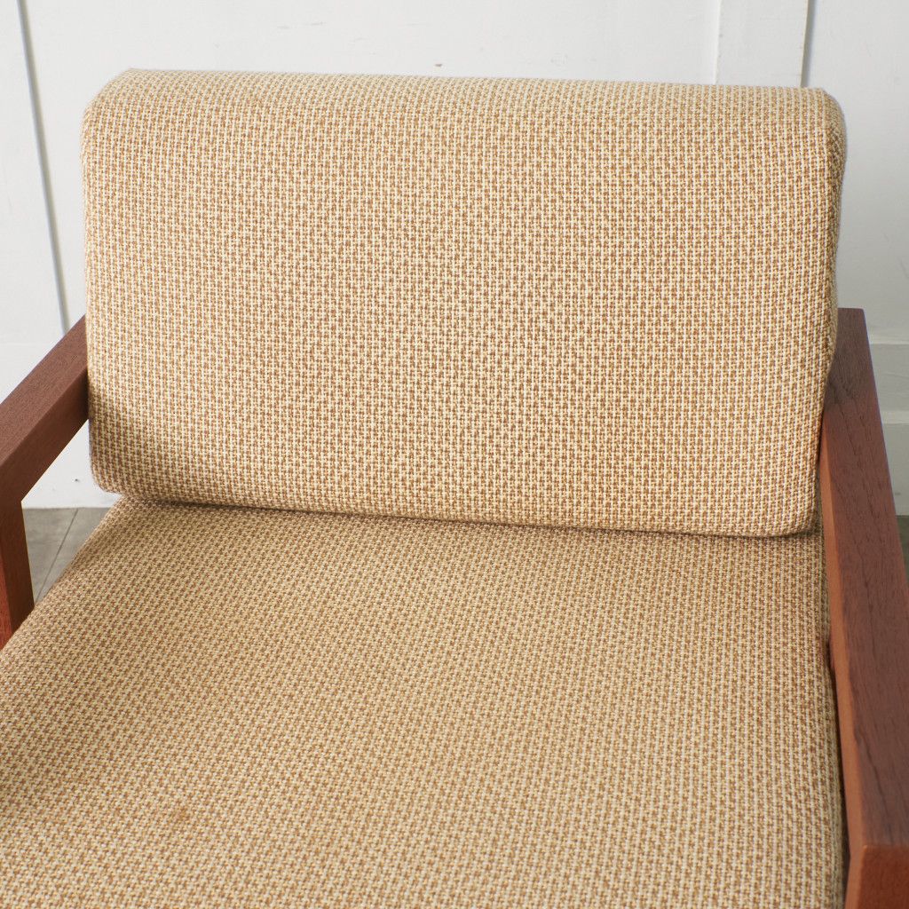  ヴィンテージ ラウンジチェア チーク 木製 1人掛け ソファ 北欧 スタイル シングルソファ アームチェア 椅子 ビンテージ モダン 97050 マイクロファイバーソファ 2人掛け 3人掛けソファ ソファ ソファベッド