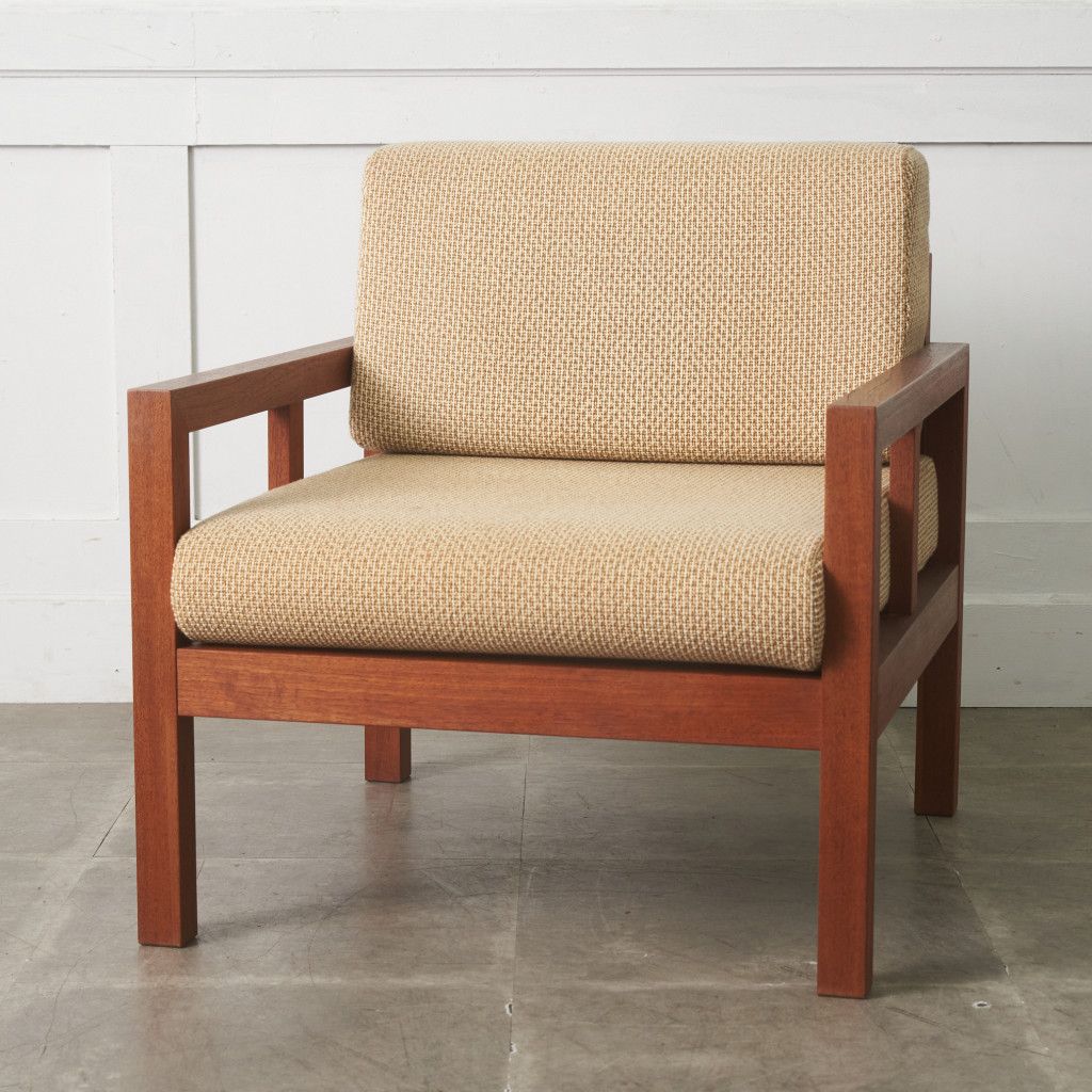 ヴィンテージ ラウンジチェア チーク 木製 1人掛け ソファ 北欧
