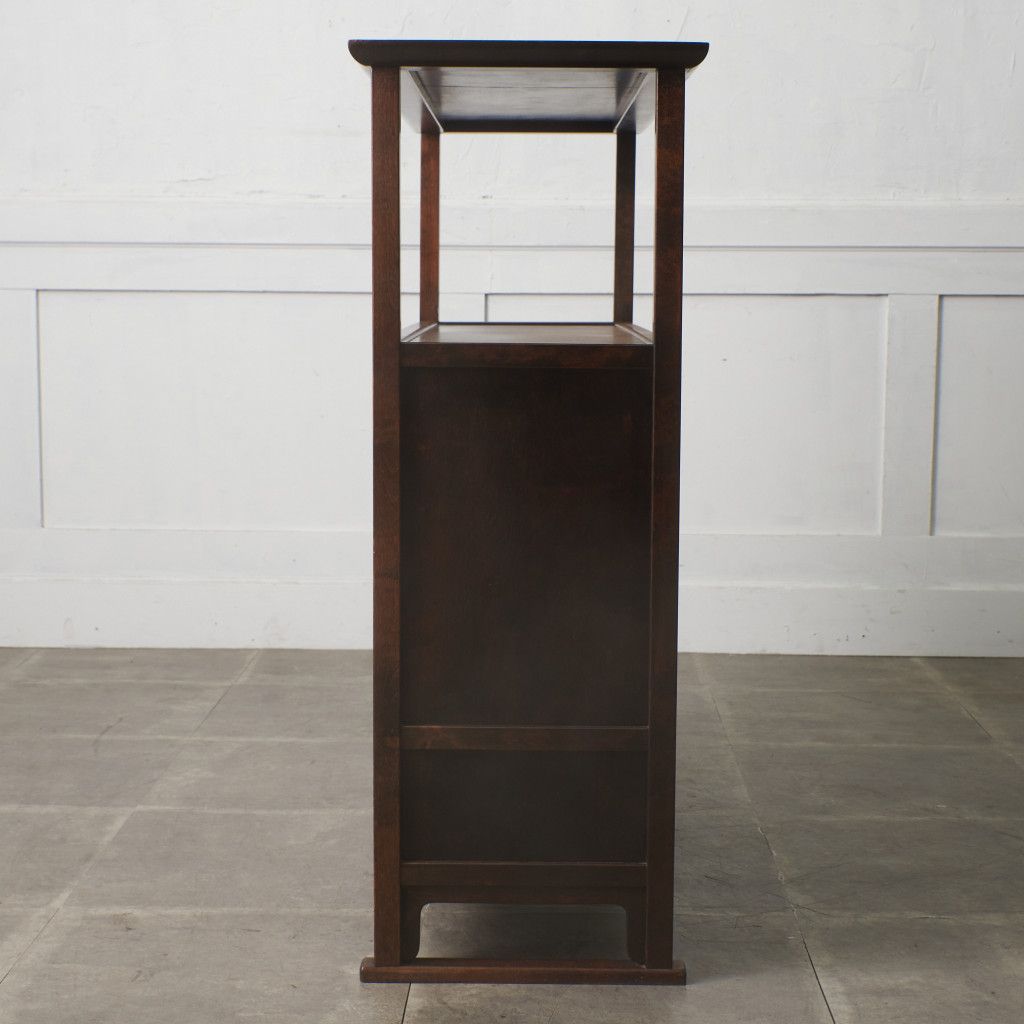 定58万 松本民芸家具 G型 朝鮮棚 ミズメ桜 李朝家具 李朝棚 飾り棚 飾