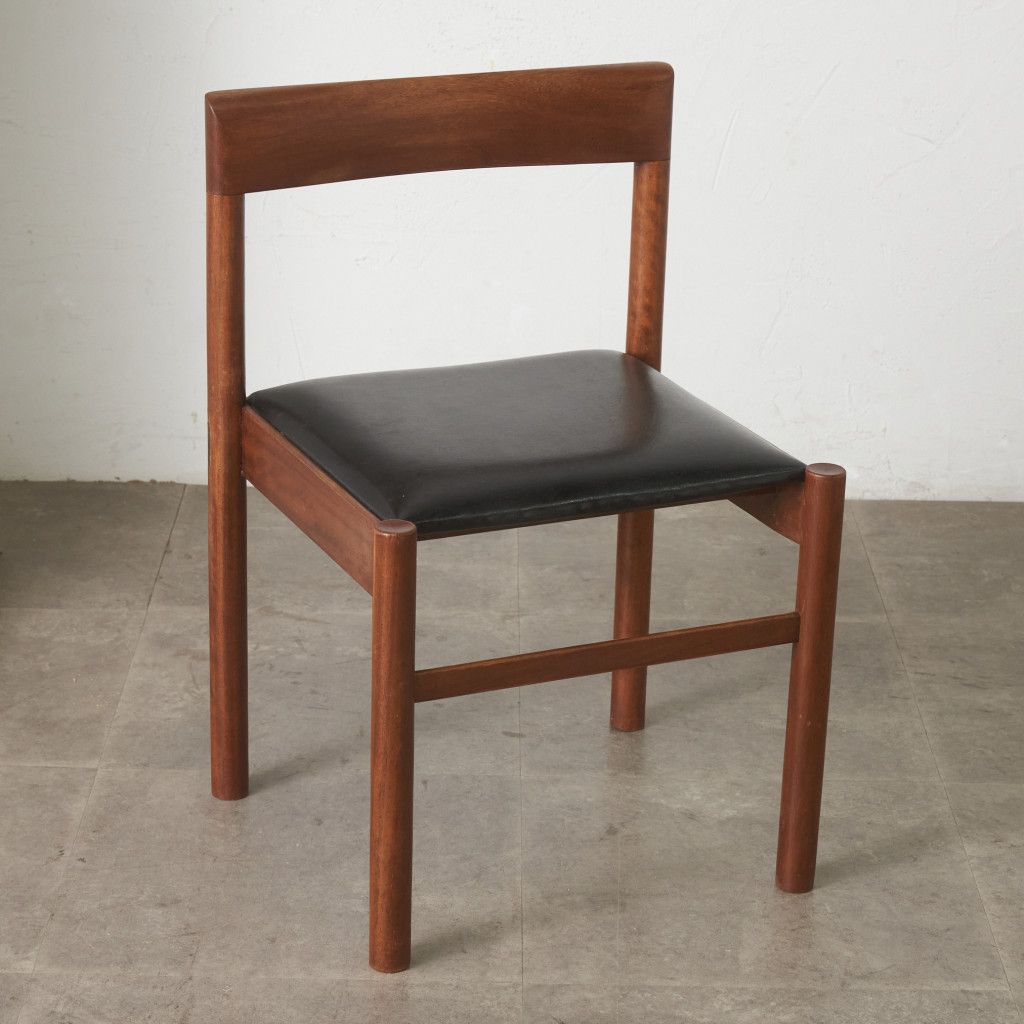 英国 ヴィンテージ ダイニングチェア 木製 椅子 天然木 イス 北欧