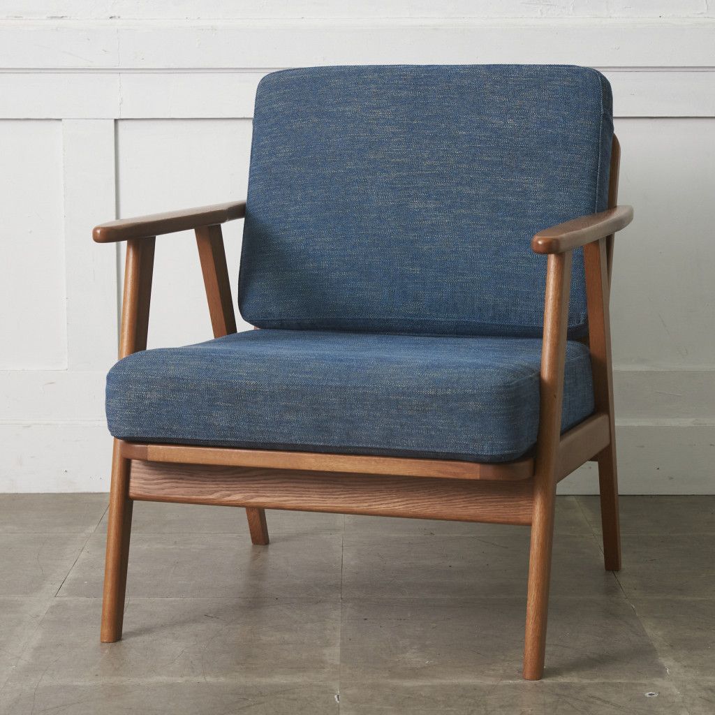 CRASH GATE ハリス ソファ 1人掛け アームチェア 木製 オーク 無垢材 クラッシュゲート HARRIS 椅子 シングルソファ 関家具 イス 97411