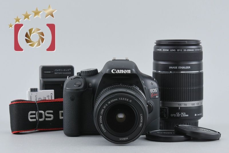 中古】Canon キヤノン EOS Kiss X4 ダブルズームキット - メルカリ