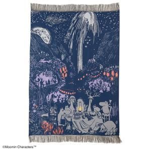 丸眞 MOOMIN ムーミン 晩夏 マルチカバー ブランケット インテリア 入数 3