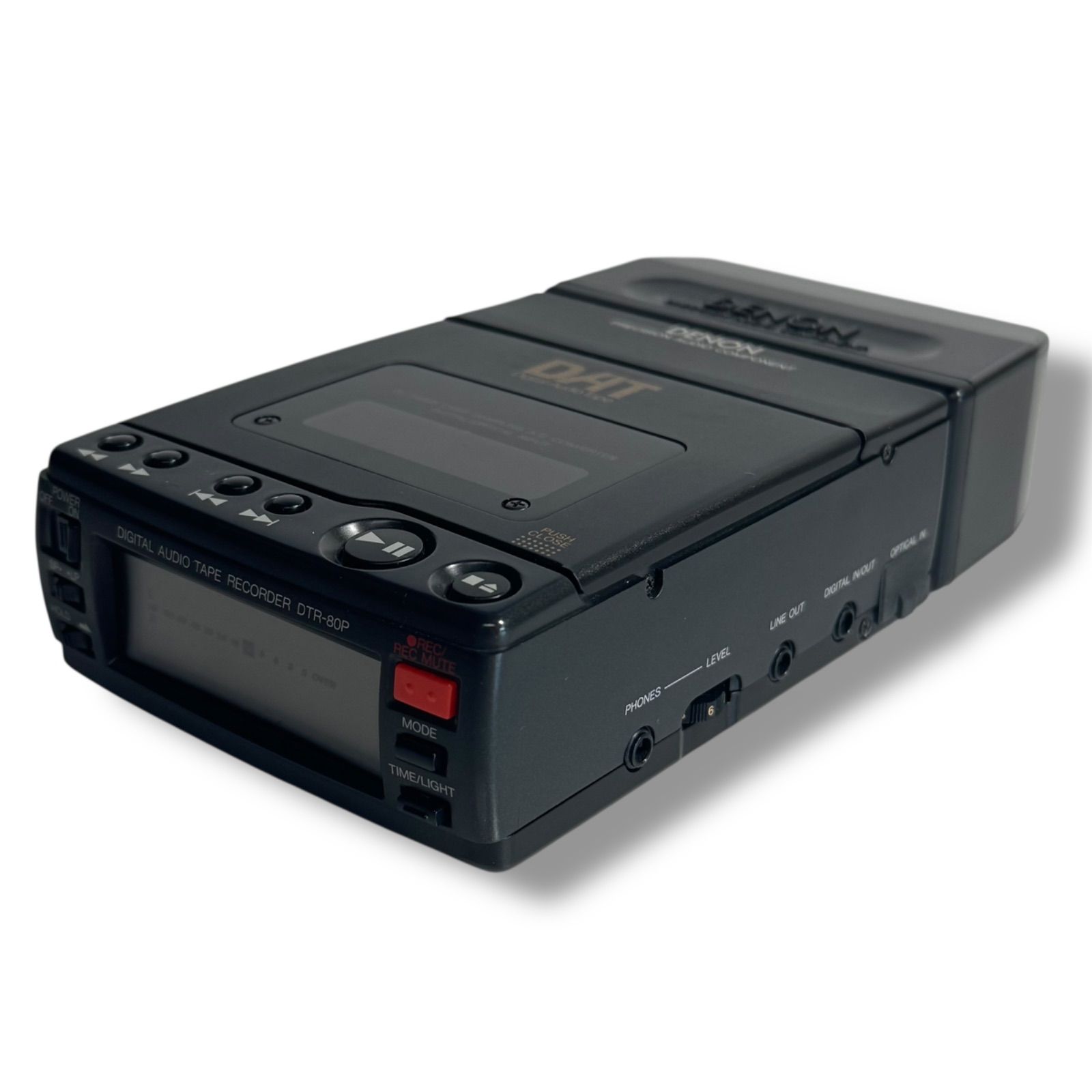 美品 動作確認済】DENON デノン DTR-80P DATプレーヤー ポータブル