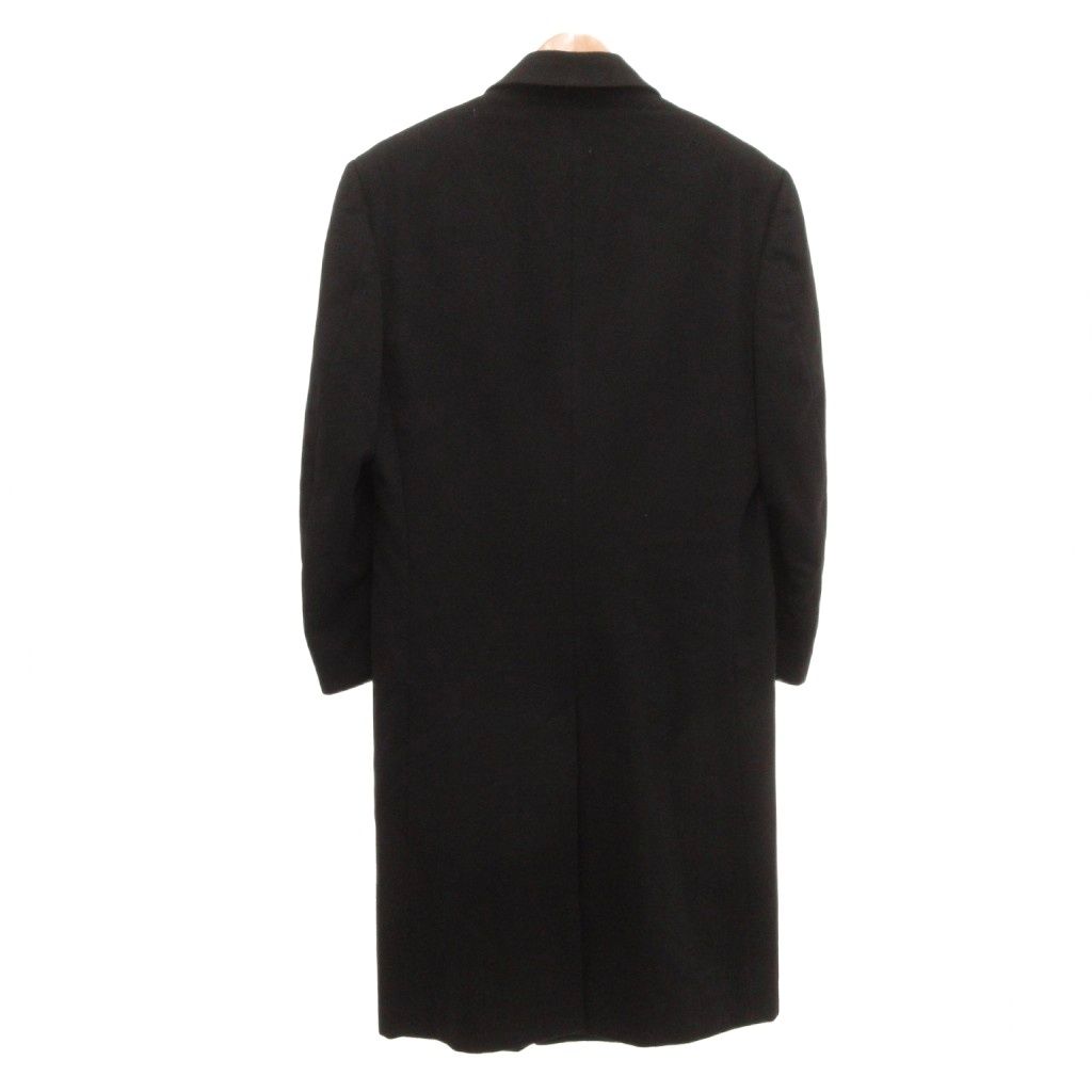ダンヒル dunhill チェスターコート カシミヤ メルトン ロング 黒 ダンヒル dunhill チェスターコート カシミヤ メルトン ロング 黒