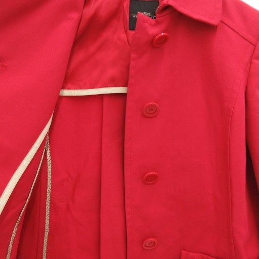 マックスマーラウィークエンドライン　ウールコート　ショート丈　赤　Lサイズ　美品 楽天市場】ウィークエンドマックスマーラ WEEKEND Max Mara ウール