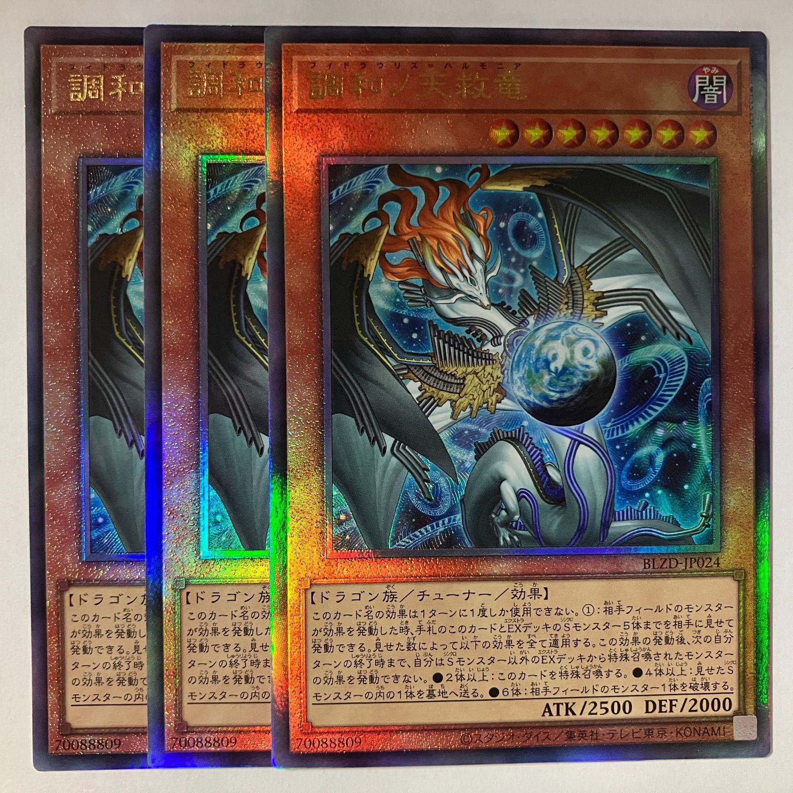 BLZD24L 調和ノ天救竜 レリーフ 3枚 - メルカリ