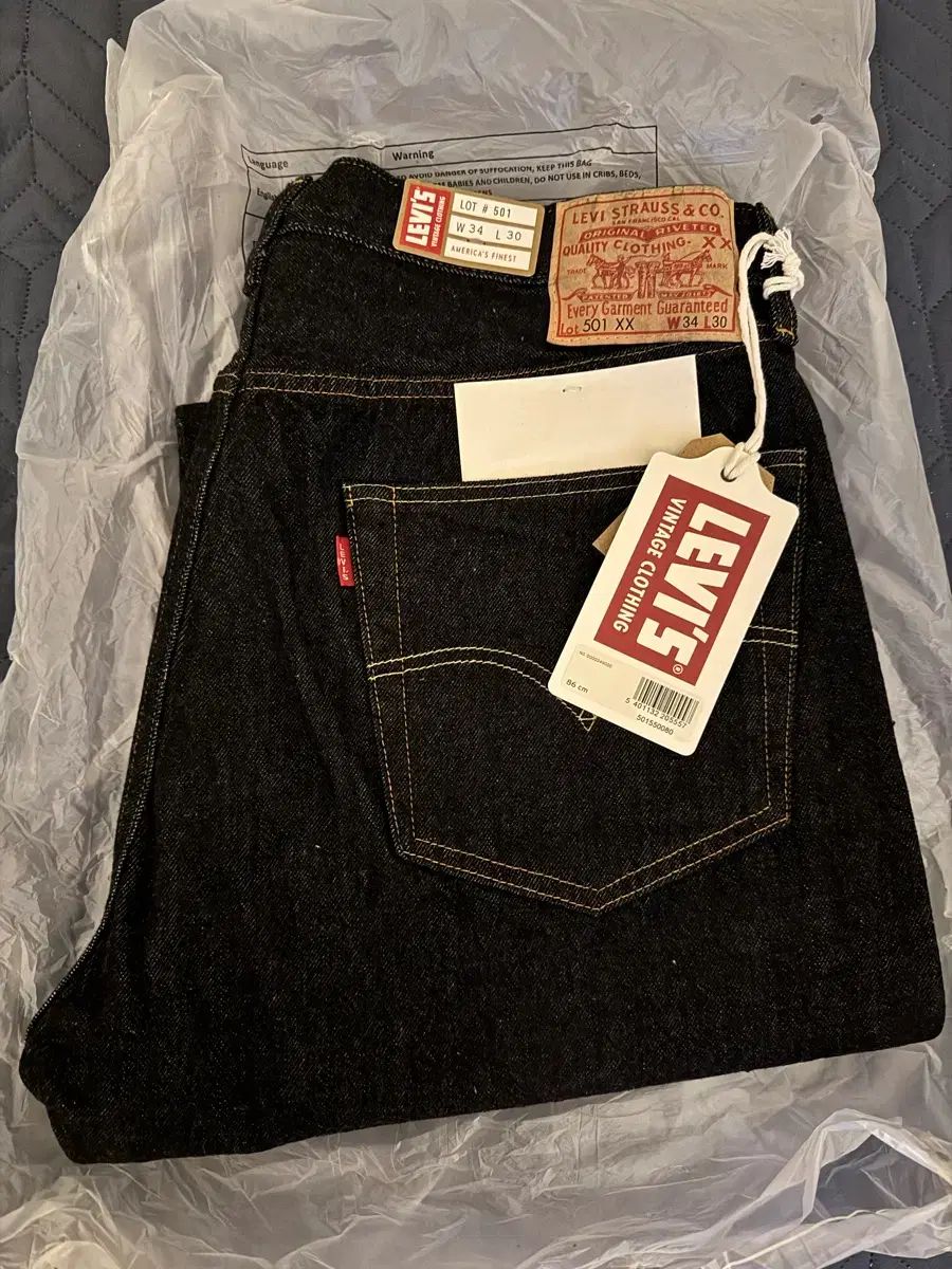 LVC 55501 リンスド 34/30 靴 出品 501XX VINTAGE CLOTHING 브랜드 