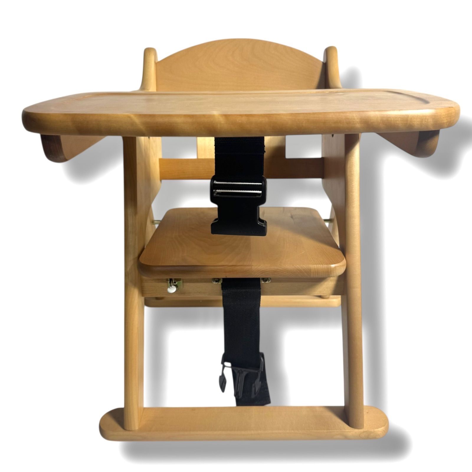 美品】澤田木工所 ベビーチェア ローチェア 木製 椅子 イス 折りたたみ