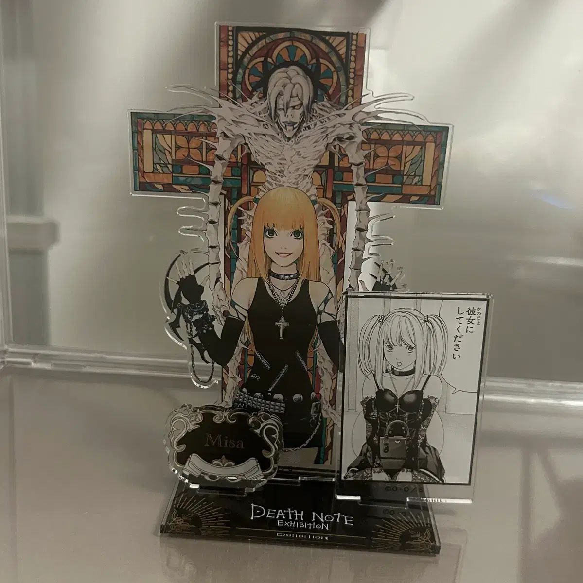 DEATH NOTE(デスノート) 原画展 天音リール アクリルスタンド ジオラマ