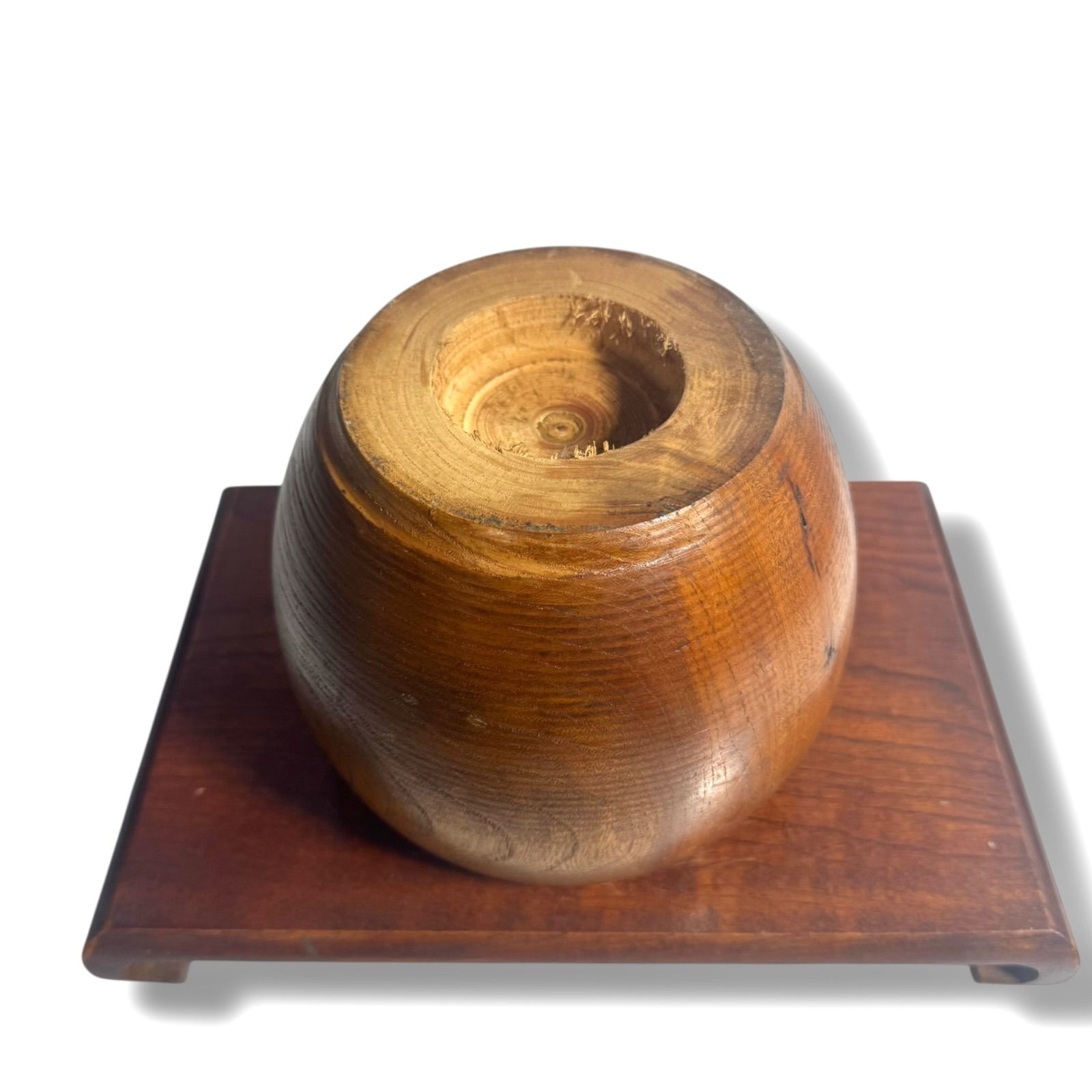 美品・縁起物】ミニ杵 正月 民芸品 置物 飾り 餅つき 木工 伝統工芸品