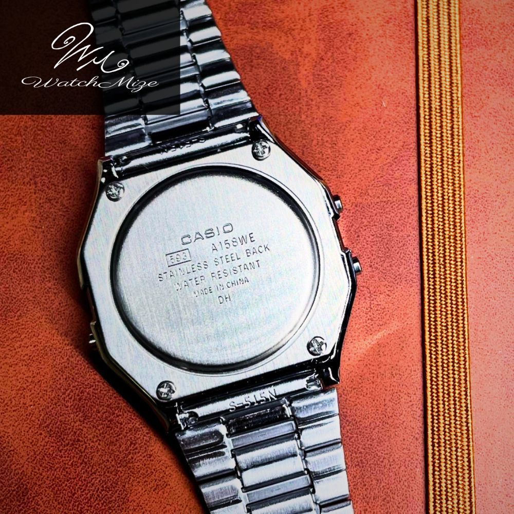 ⭐️飲む⭐️ CASIO チプカシ【反転液晶】A158WEA-1JF 🌟新品未使用🌟 CASIO チプカシ A158WEA-1JF 『反転液晶』カスタム