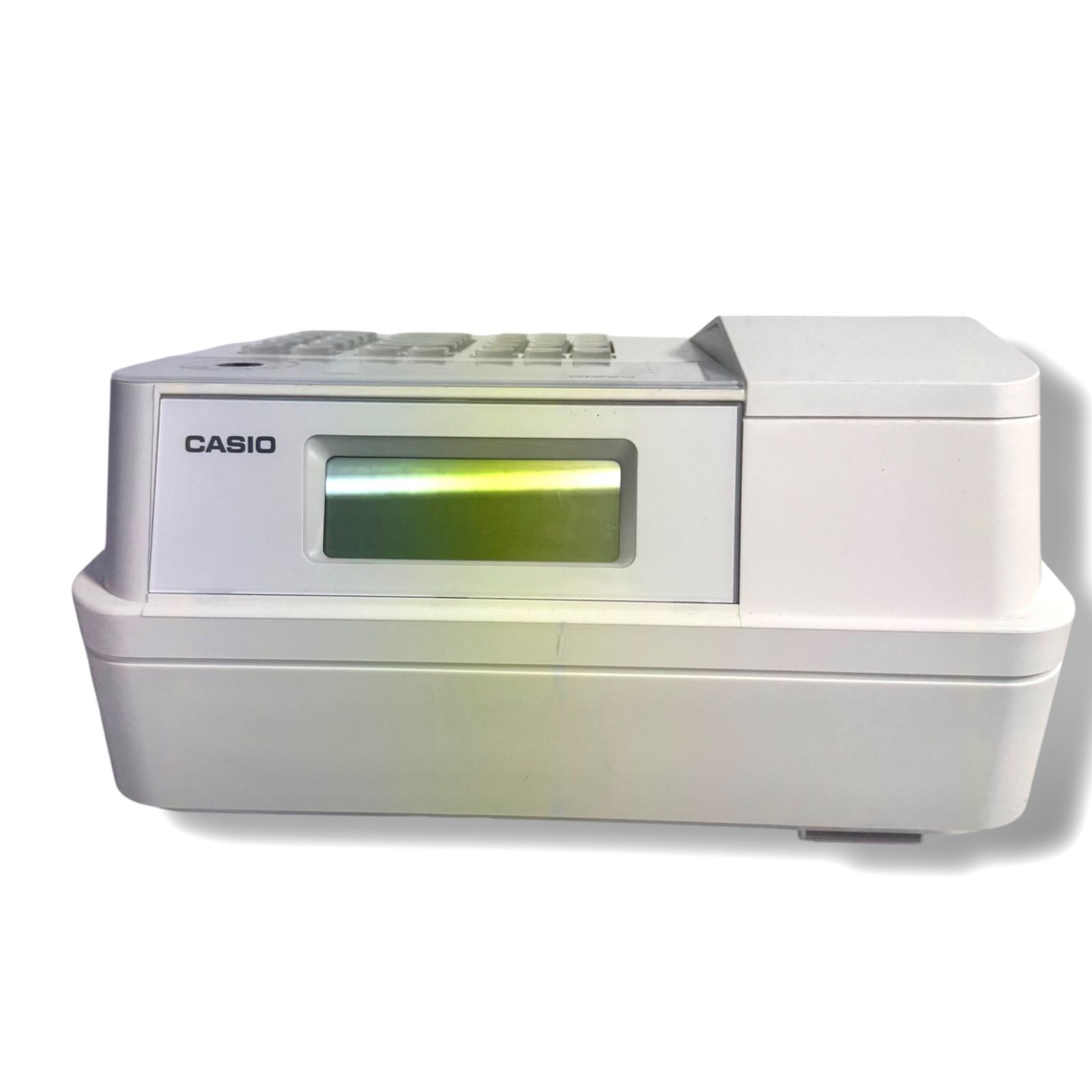 中古美品 動作OK】CASIOレジスター SR-G3-WE ホワイト 白 - メルカリ
