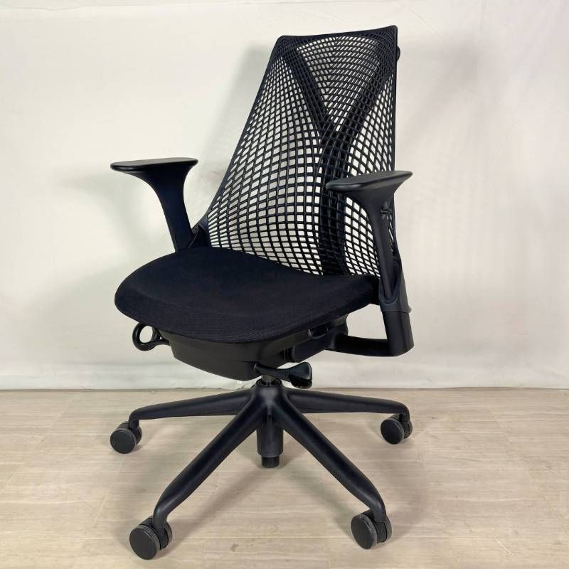 Herman Miller SAYLチェア 前傾チルト搭載 ハーマンミラー セイル チェア ブラック
