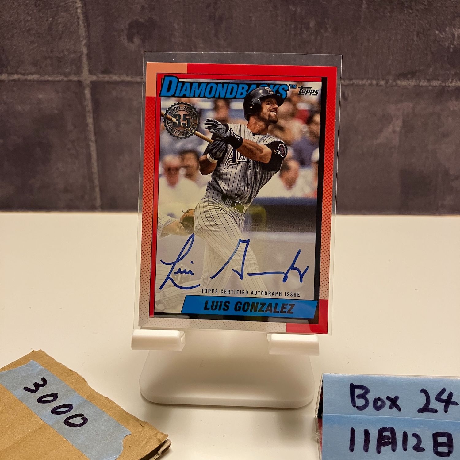 祝首位打者❗️Luis Areaez直筆サイン　MLB Auto 祝首位打者❗️Luis Areaez直筆サインMLB Auto