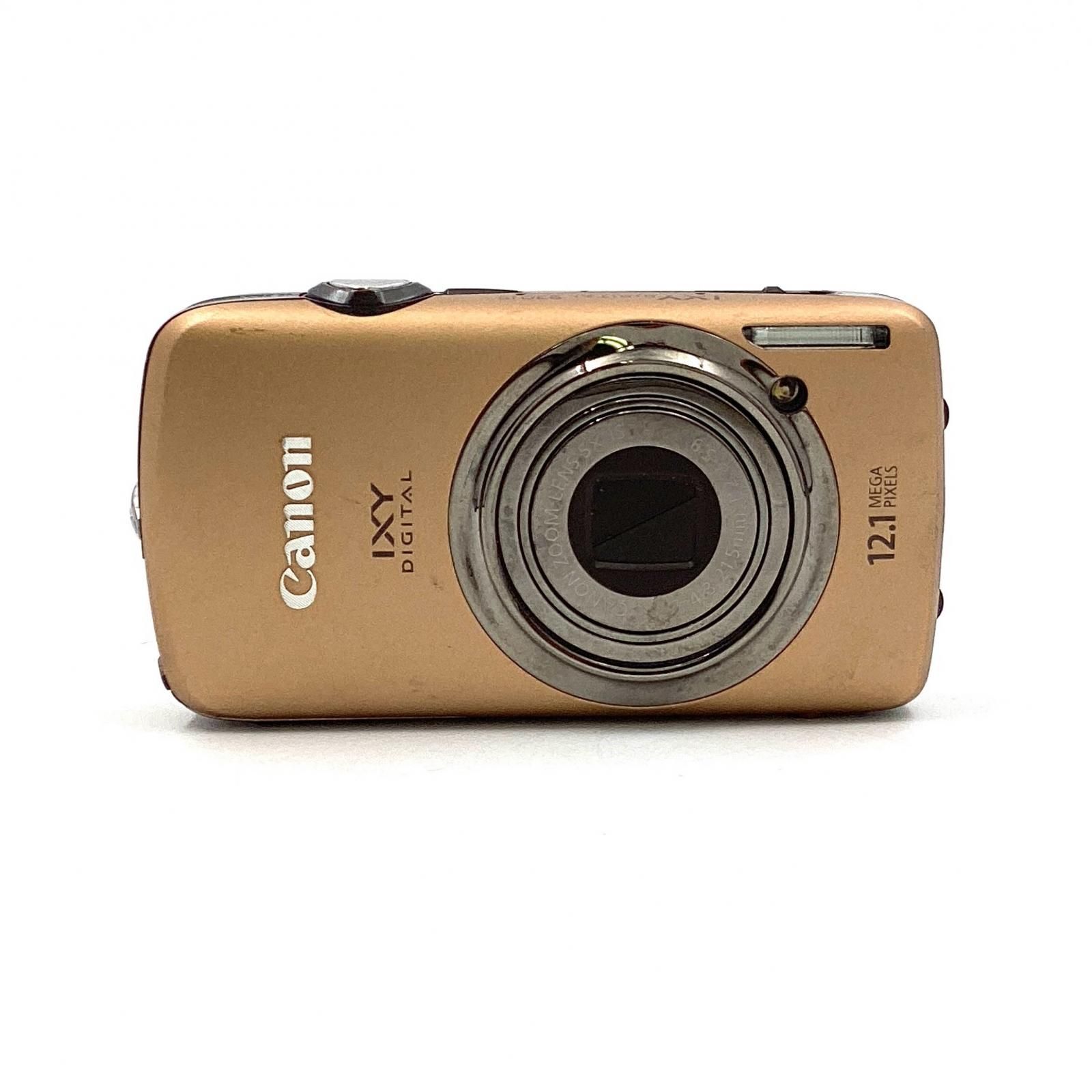 全額返金保証】【最速発送】Canon コンパクトデジタルカメラ IXY