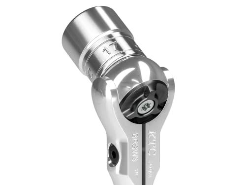迅速に発送 京都機械工具 KTC 9.5 sq.ロングスイベルラチェットハンドルBRSW 3 L シルバー e 720 cf 13