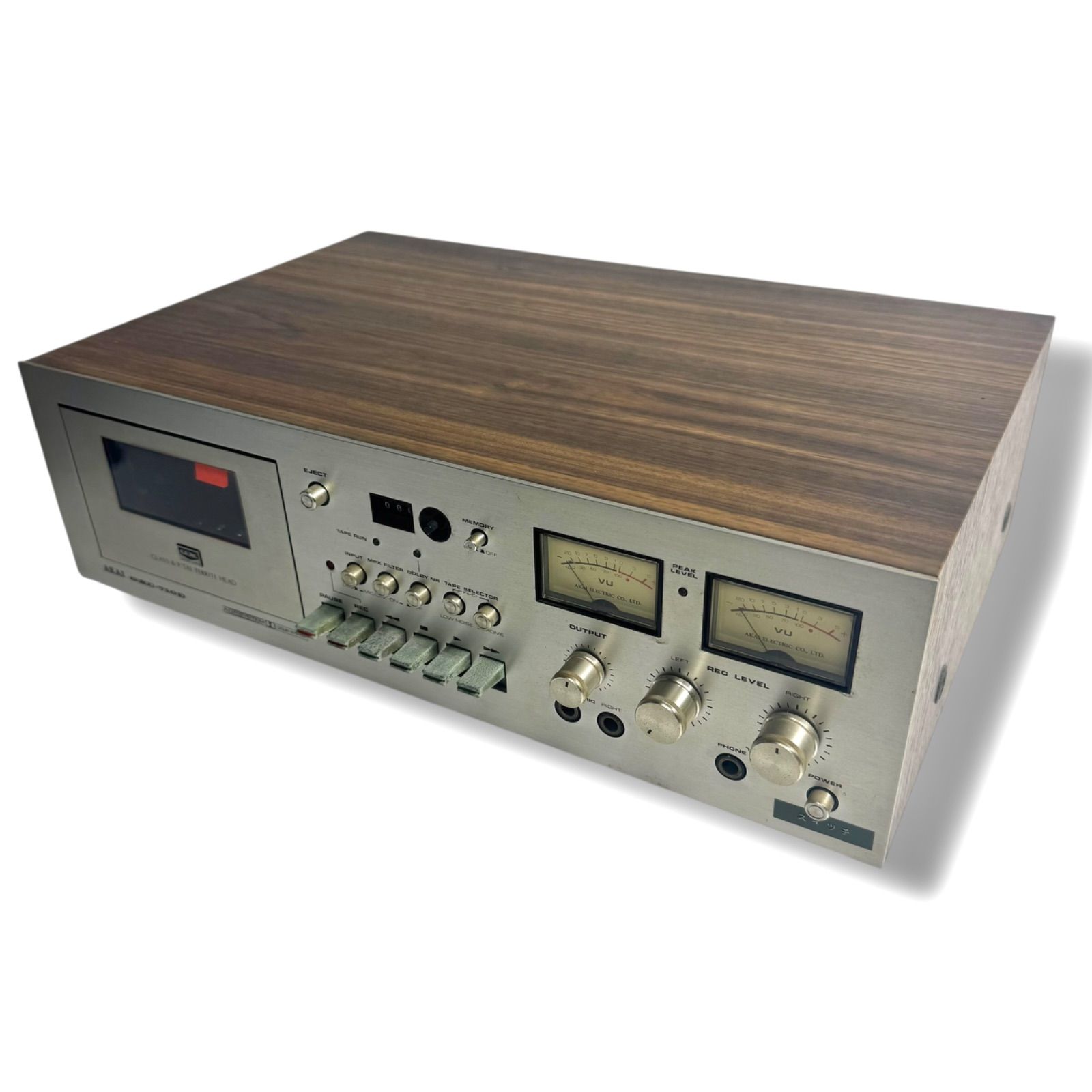 中古 動作確認済み AKAI GXC-710D カセットデッキ アカイ 昭和レトロ